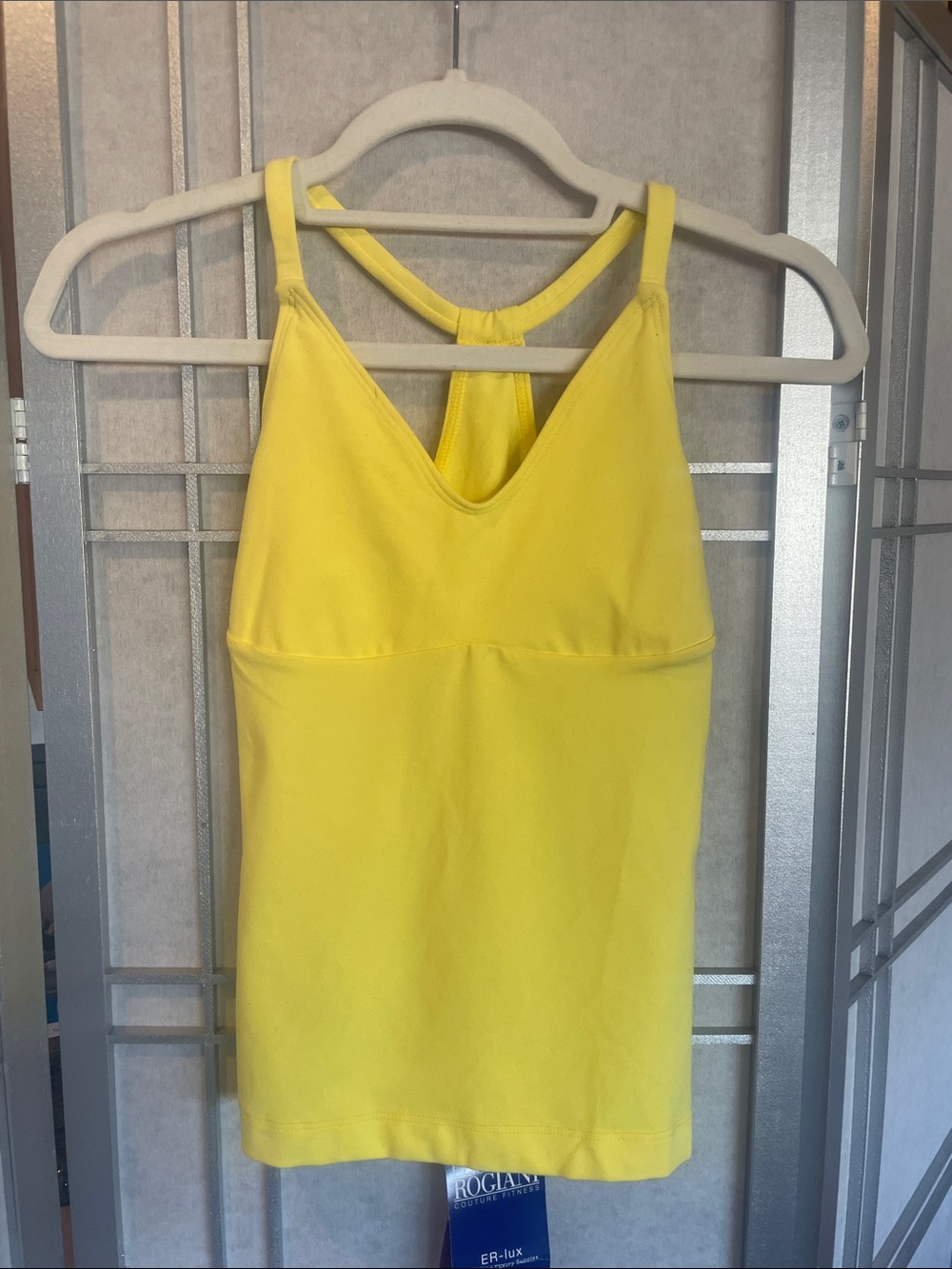Elisabetta Rogiani Women’s Tank Top with Built-In Shelf Bra